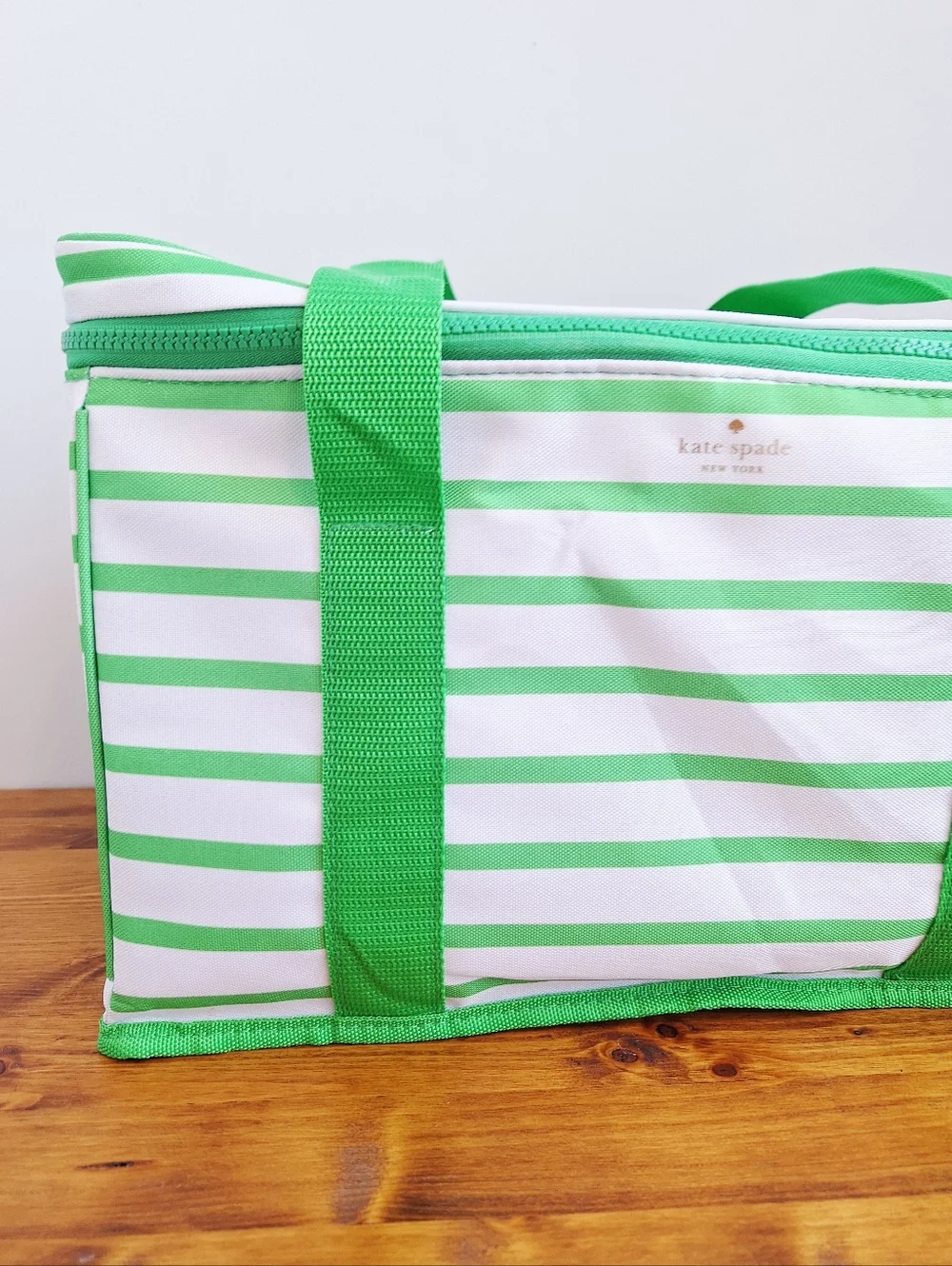 Kate Spade New York Insulated Grocery Tote - Green Bean Color